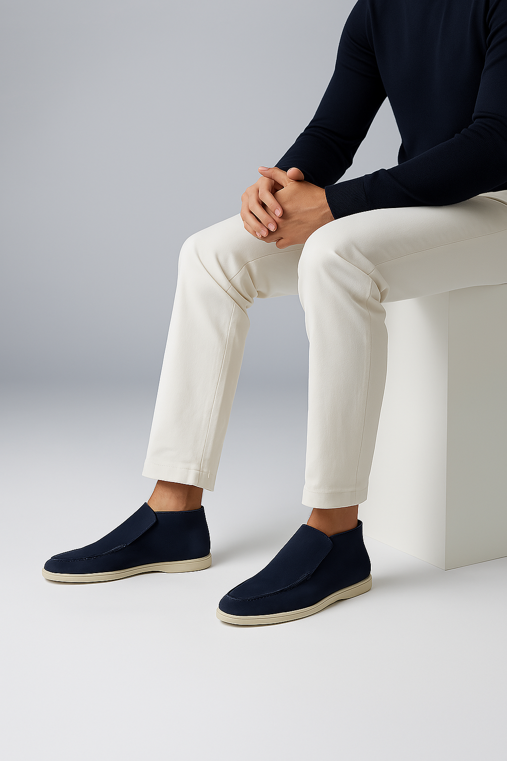 Loafer Alto Suede